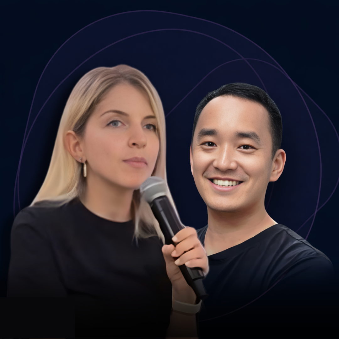 Gerta and Alex, co-founders